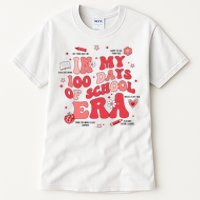 In My 100 Days Of School Era Retro Groovy 100th Day Teachers Tall T-Shirt