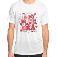 In My 100 Days Of School Era Retro Groovy 100th Day Teachers Adult ChromaSoft Performance T-Shirt