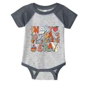 In My 100 Days Of Kindergarten Era Infant Baby Jersey Bodysuit