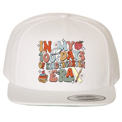 In My 100 Days Of Kindergarten Era Wool Snapback Cap