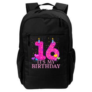 It's My 16th Birthday Sweet donut Happy 16 Year Old Daily Commute Backpack