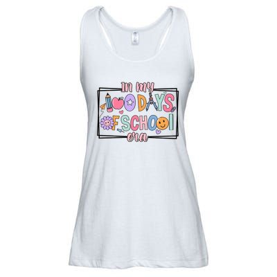 In My 100 Days Of School Era Back To School Ladies Essential Flowy Tank