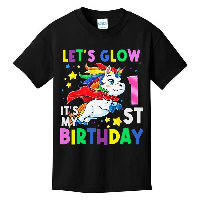 It's My 1st Birthday Unicorn 1 Year Olds Outfit Kids T-Shirt