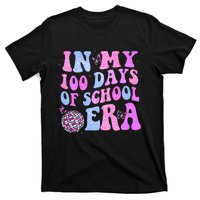 In My 100 Days Of School Era Retro Disco 100th Day Of School T-Shirt