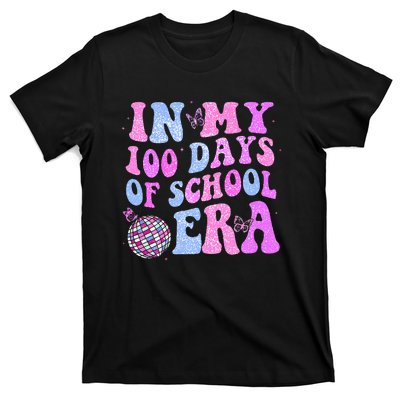 In My 100 Days Of School Era Retro Disco 100th Day Of School T-Shirt