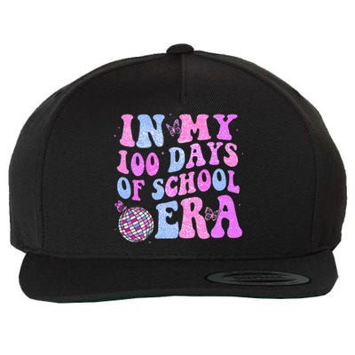 In My 100 Days Of School Era Retro Disco 100th Day Of School Wool Snapback Cap