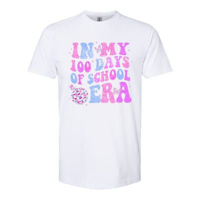 In My 100 Days Of School Era Retro Disco 100th Day Of School Softstyle® CVC T-Shirt