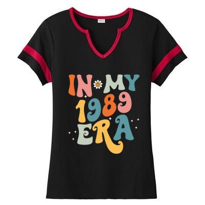 In My 1989 Era Fans Music Concert Funny Ladies Halftime Notch Neck Tee