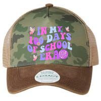 In My 100 Days Of School Era Retro Disco 100th Day Of School Legacy Tie Dye Trucker Hat