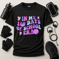 In My 100 Days Of School Era Retro Disco 100th Day Of School Cooling Performance Crew T-Shirt