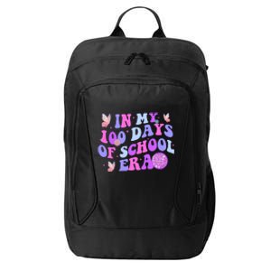 In My 100 Days Of School Era Retro Disco 100th Day Of School City Backpack