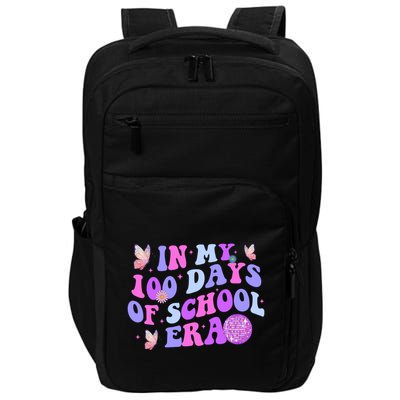 In My 100 Days Of School Era Retro Disco 100th Day Of School Impact Tech Backpack