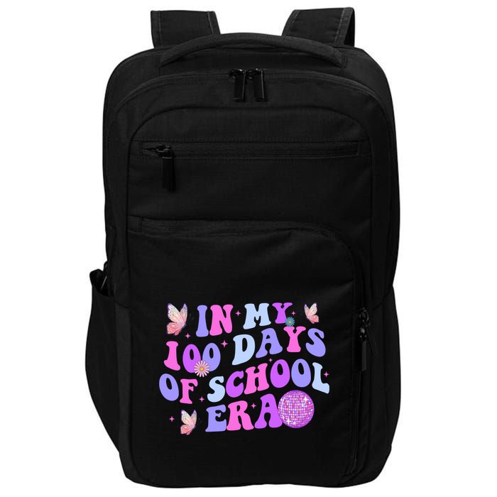 In My 100 Days Of School Era Retro Disco 100th Day Of School Impact Tech Backpack