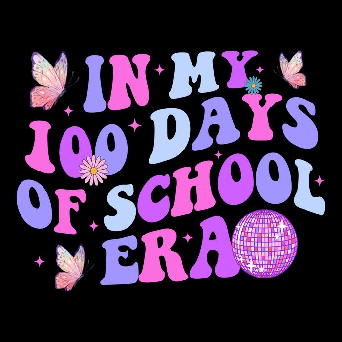 In My 100 Days Of School Era Retro Disco 100th Day Of School Impact Tech Backpack