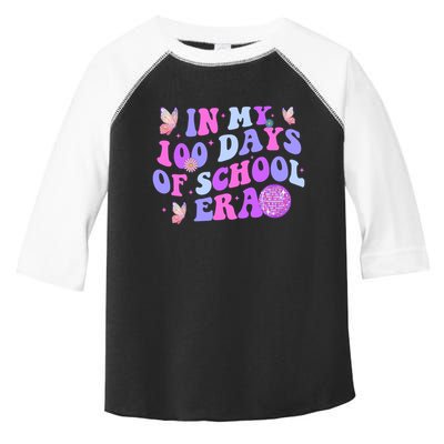 In My 100 Days Of School Era Retro Disco 100th Day Of School Toddler Fine Jersey T-Shirt