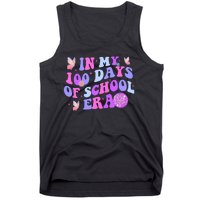 In My 100 Days Of School Era Retro Disco 100th Day Of School Tank Top