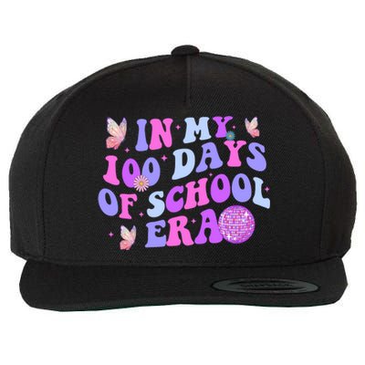 In My 100 Days Of School Era Retro Disco 100th Day Of School Wool Snapback Cap