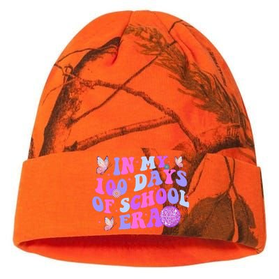 In My 100 Days Of School Era Retro Disco 100th Day Of School Kati Licensed 12" Camo Beanie