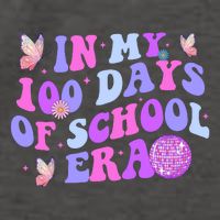 In My 100 Days Of School Era Retro Disco 100th Day Of School Vector Backpack