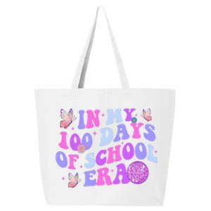 In My 100 Days Of School Era Retro Disco 100th Day Of School 25L Jumbo Tote