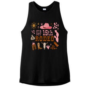 ItS My 15 Year Old Ladies PosiCharge Tri-Blend Wicking Tank