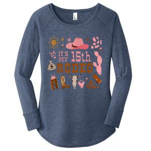 ItS My 15 Year Old Women's Perfect Tri Tunic Long Sleeve Shirt