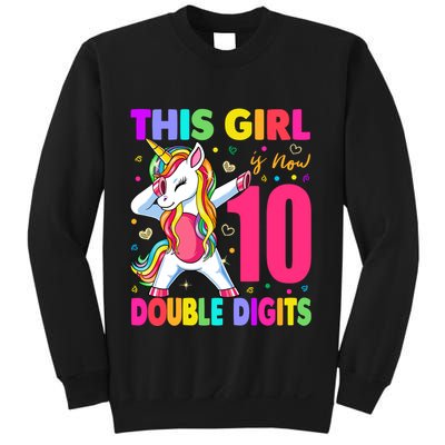 ItS My 10th Birthday Girl This Girl Is Now 10 Years Old Sweatshirt