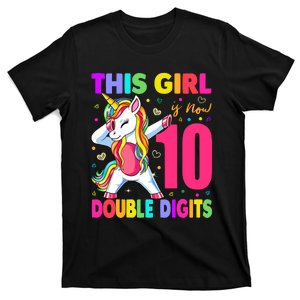 ItS My 10th Birthday Girl This Girl Is Now 10 Years Old T-Shirt