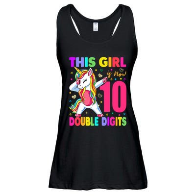 ItS My 10th Birthday Girl This Girl Is Now 10 Years Old Ladies Essential Flowy Tank