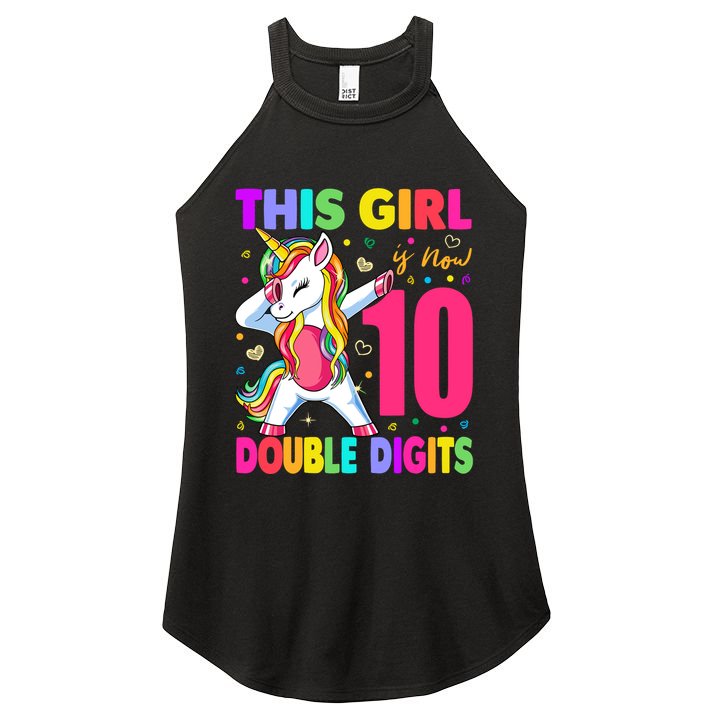 ItS My 10th Birthday Girl This Girl Is Now 10 Years Old Women's Perfect Tri Rocker Tank