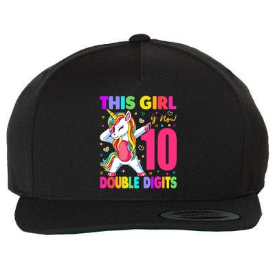 ItS My 10th Birthday Girl This Girl Is Now 10 Years Old Wool Snapback Cap