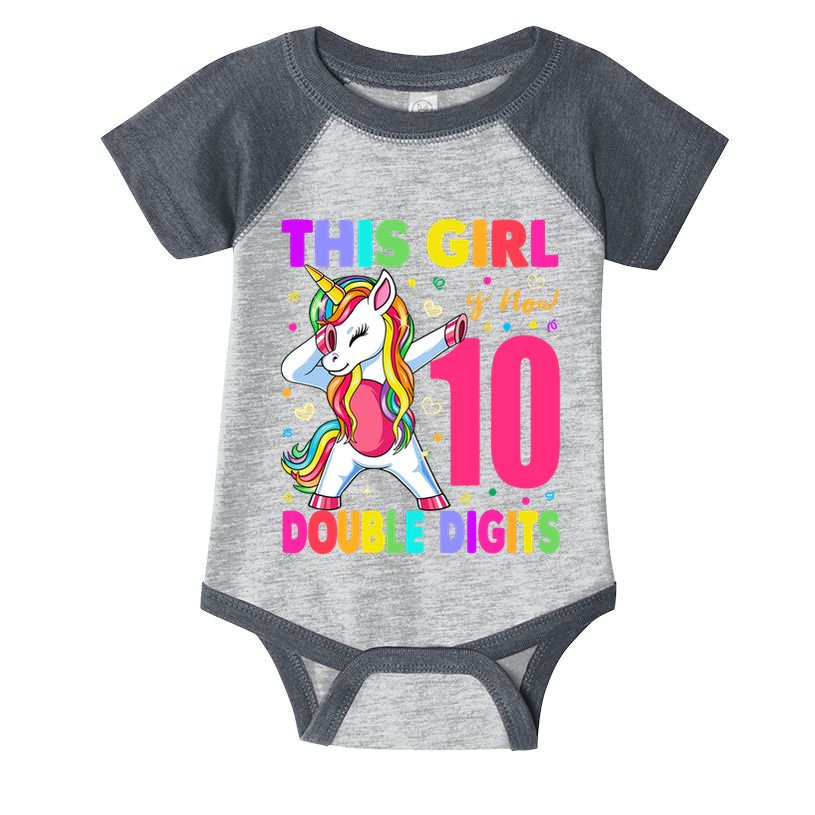ItS My 10th Birthday Girl This Girl Is Now 10 Years Old Infant Baby Jersey Bodysuit