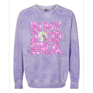 In My 2025 Era New YearS Eve Celebration Nye Colorblast Crewneck Sweatshirt