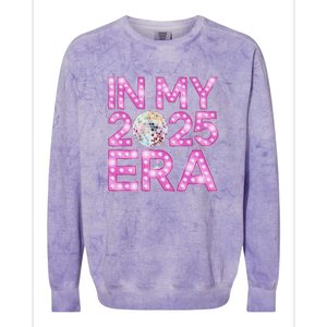 In My 2025 Era New YearS Eve Celebration Nye Colorblast Crewneck Sweatshirt