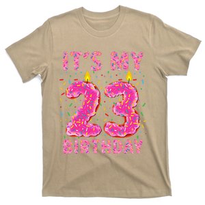 It's My 23rd Birthday Sweet Donut 23 Years Old Funny Gifts T-Shirt