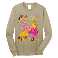 It's My 24th Birthday Sweet Donut 24 Years Old Funny Gift Long Sleeve Shirt