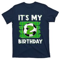 ItS My 2 Years Old Birthday Boy Soccer 2nd Birthday T-Shirt