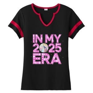 In My 2025 Era New YearS Eve Celebration Nye Ladies Halftime Notch Neck Tee