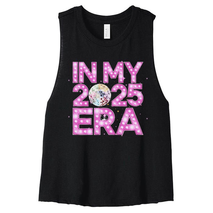 In My 2025 Era New YearS Eve Celebration Nye Women's Racerback Cropped Tank