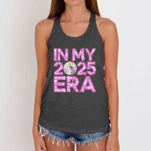 In My 2025 Era New YearS Eve Celebration Nye Women's Knotted Racerback Tank