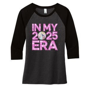 In My 2025 Era New YearS Eve Celebration Nye Women's Tri-Blend 3/4-Sleeve Raglan Shirt