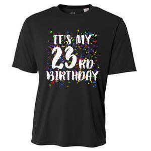 Its My 23rd Birthday Happy Birthday Funny Gift Cooling Performance Crew T-Shirt