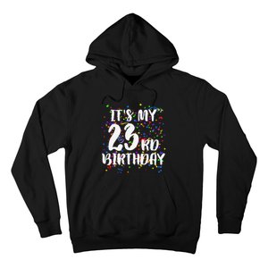 Its My 23rd Birthday Happy Birthday Funny Gift Hoodie