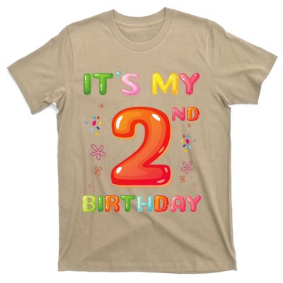 Its My 2nd Birthday Candy Funny 2 Year Old T-Shirt