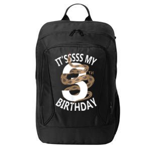 Its My 3rd Birthday 3 Years Old Snake Boy And Girl Party City Backpack