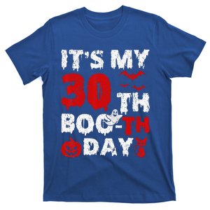 It’s My 30th Booth Day Scary 30th Birthday Halloween T-Shirt