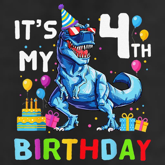 Its My 4th Birthday Happy 4 Year TRex Tumbler