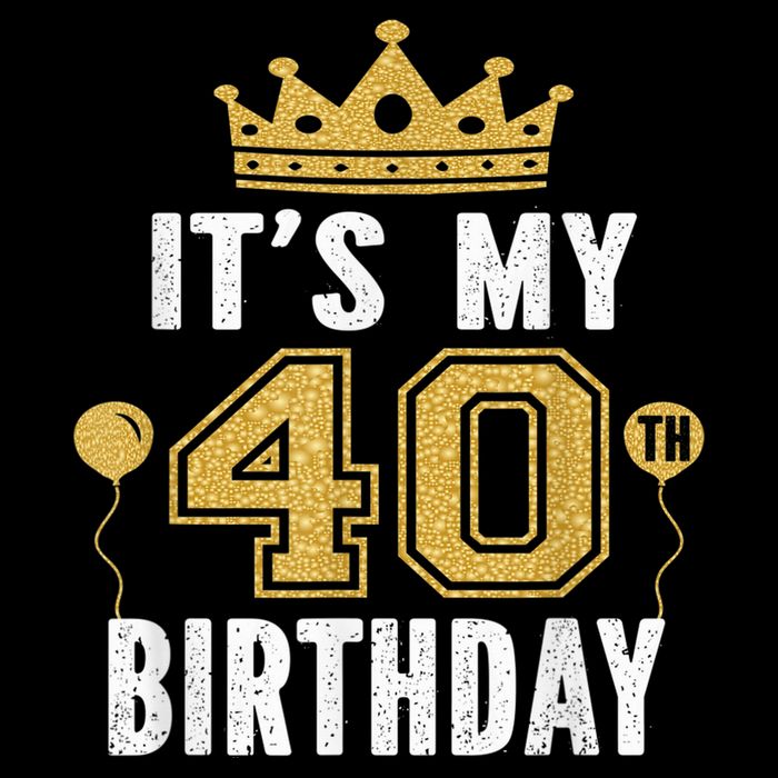 It's My 40th Birthday Gift For 40 Years Old Man And Woman Tall T-Shirt