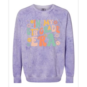 In My 5th Grade Era First Day Of Fifth Grade Back To School Colorblast Crewneck Sweatshirt