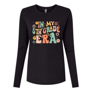 In My 5th Grade Era First Day Of Fifth Grade Back To School Womens Cotton Relaxed Long Sleeve T-Shirt